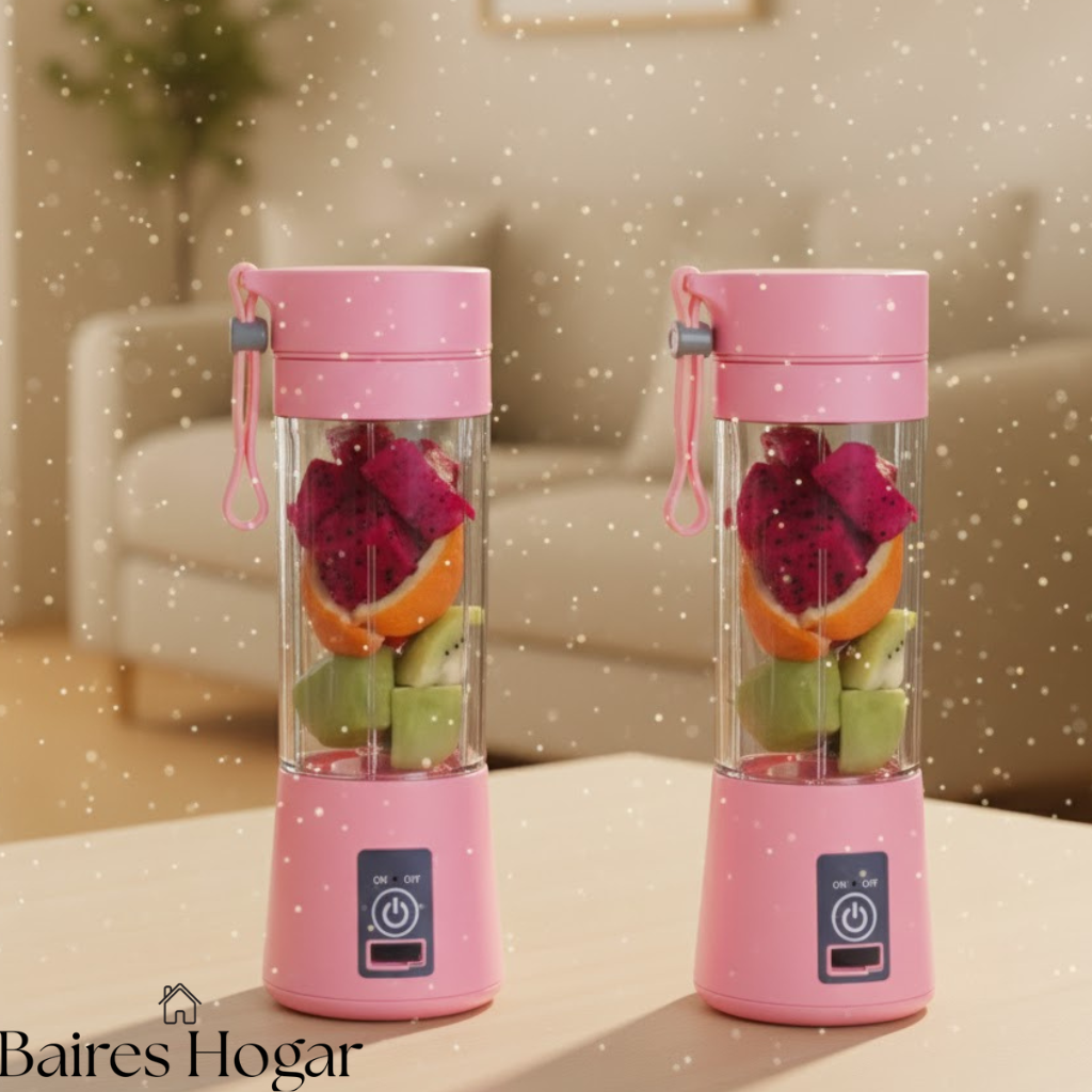 Licuadora Portátil 6 Cuchillas Para Jugos Proteína 2x1